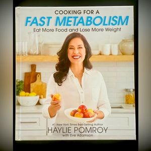 Cooking for a Fast Metabolism Hardcover Cookbook Weight Loss Cook Book New
